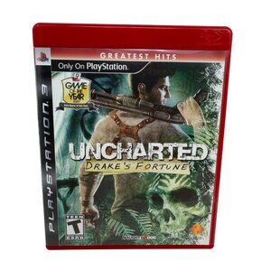 Playstation 3 PS3 - Uncharted: Drake's Fortune - CIB - Tested/Works - Clean